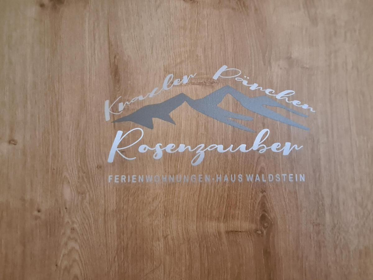 Apartament Rosenzauber Kraxler Paerchen Weißenstadt Zewnętrze zdjęcie